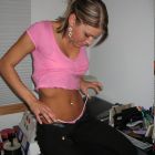 Melissa haciéndose pasar por secretaria sexy se desnuda