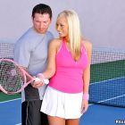 Pagando con sexo las clases particulares de tennis